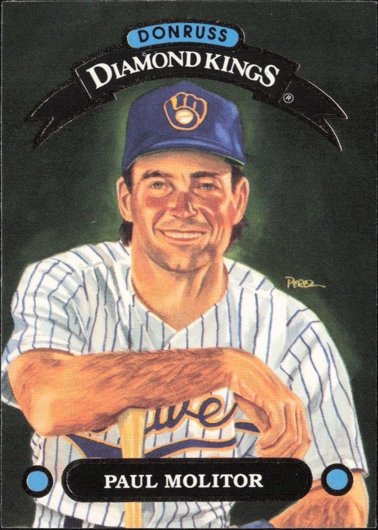 1992 Donruss Paul Molitor #DK-1 trading card