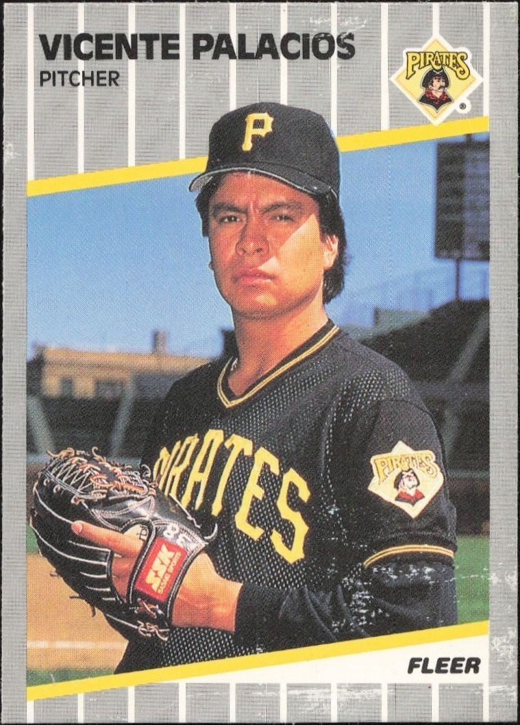 1989 Fleer Vicente Palacios #216 trading card