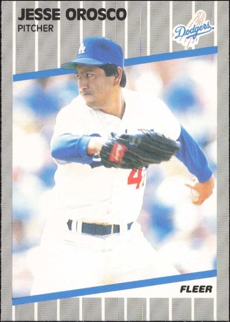 1989 Fleer Jesse Orosco #68 trading card