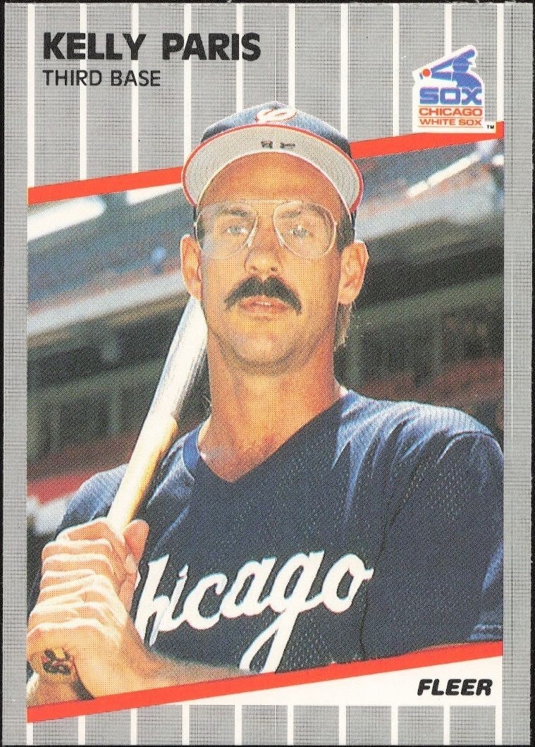 1989 Fleer Kelly Paris #506 trading card