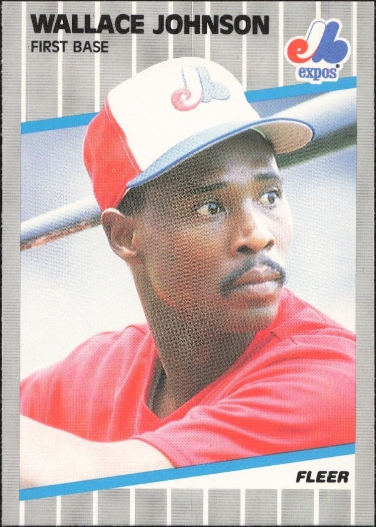 1989 Fleer Wallace Johnson #382 trading card