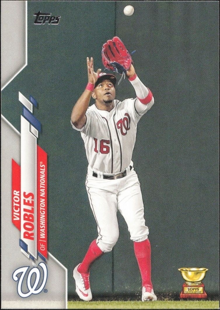 2020 Topps Victor Robles #547 trading card