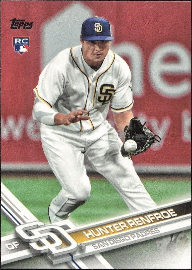 2017 Topps Hunter Renfroe #381 trading card