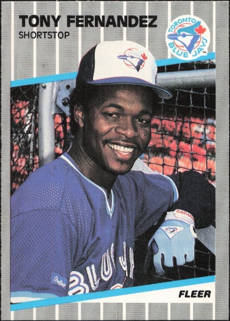 1989 Fleer Tony Fernandez #231 trading card