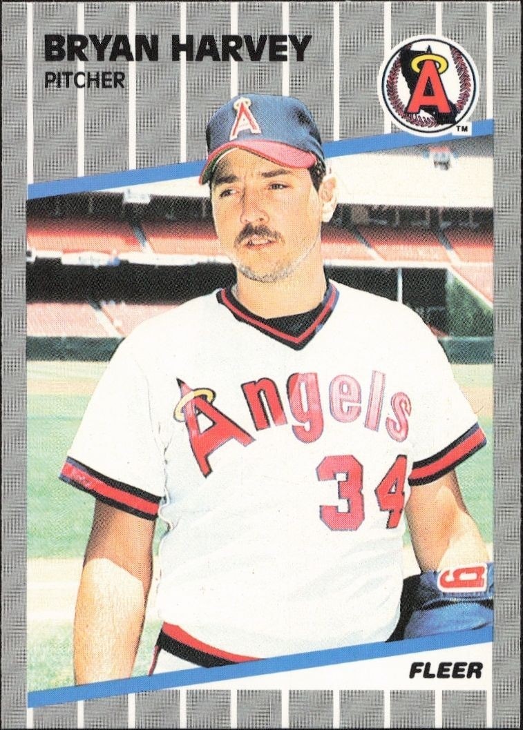 1989 Fleer Bryan Harvey #479 trading card
