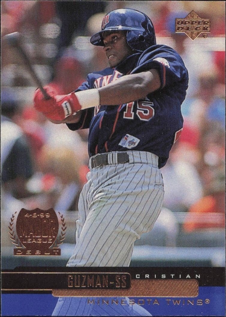 2000 Upper-Deck Cristian Guzman #160 trading card