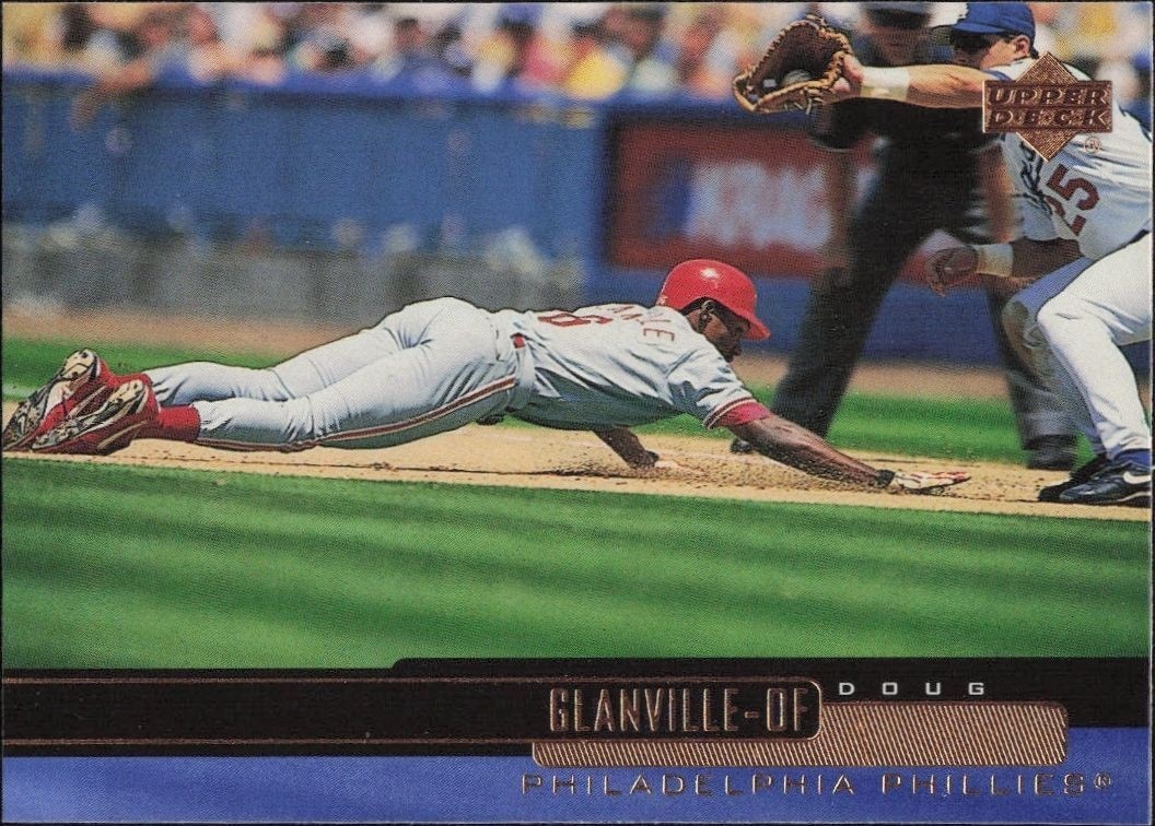2000 Upper-Deck Doug Glanville #200 trading card