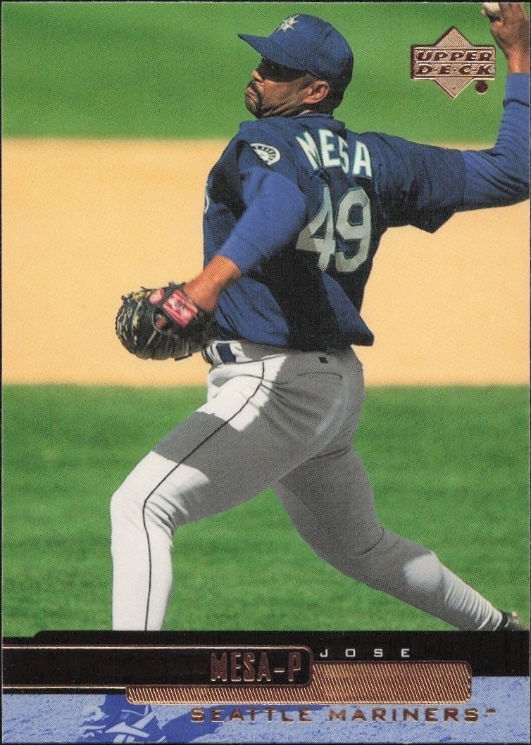 2000 Upper-Deck Jose Mesa #238 trading card