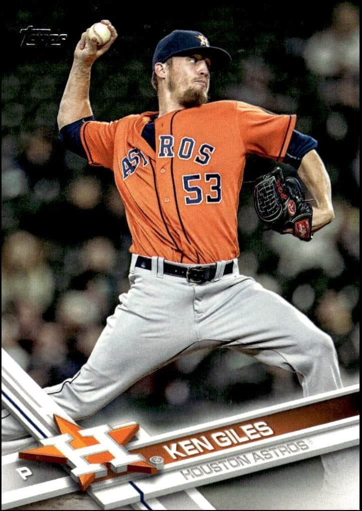 2017 Topps Series 2 Ken Giles #596 trading card