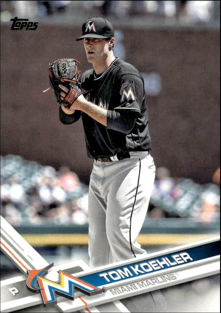 2017 Topps Series 2 Tom Koehler #552 trading card