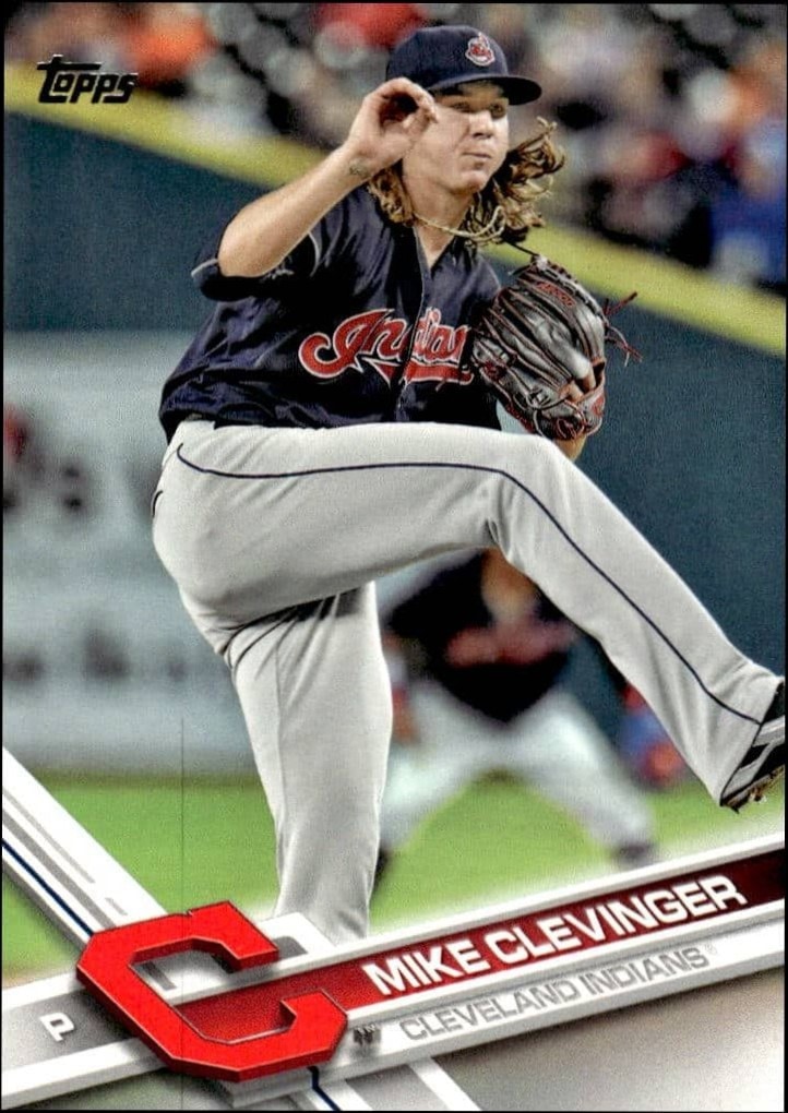 2017 Topps Series 2 Mike Clevinger #688 trading card