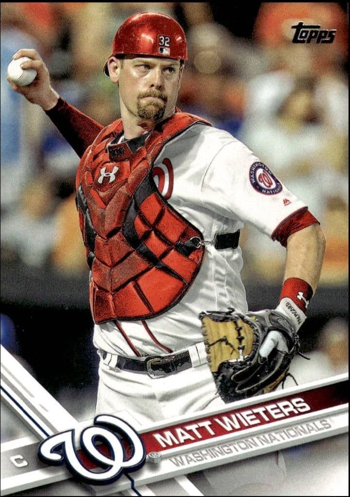 2017 Topps Series 2 Matt Wieters #694 trading card