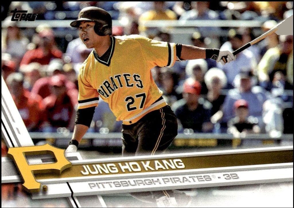 2017 Topps Series 2 Jung Ho Kang #679 trading card