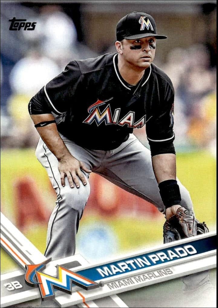 2017 Topps Series 2 Martin Prado #674 trading card