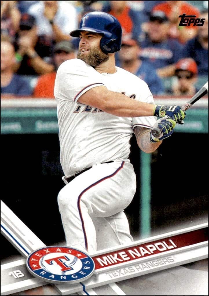 2017 Topps Series 2 Mike Napoli #681 trading card