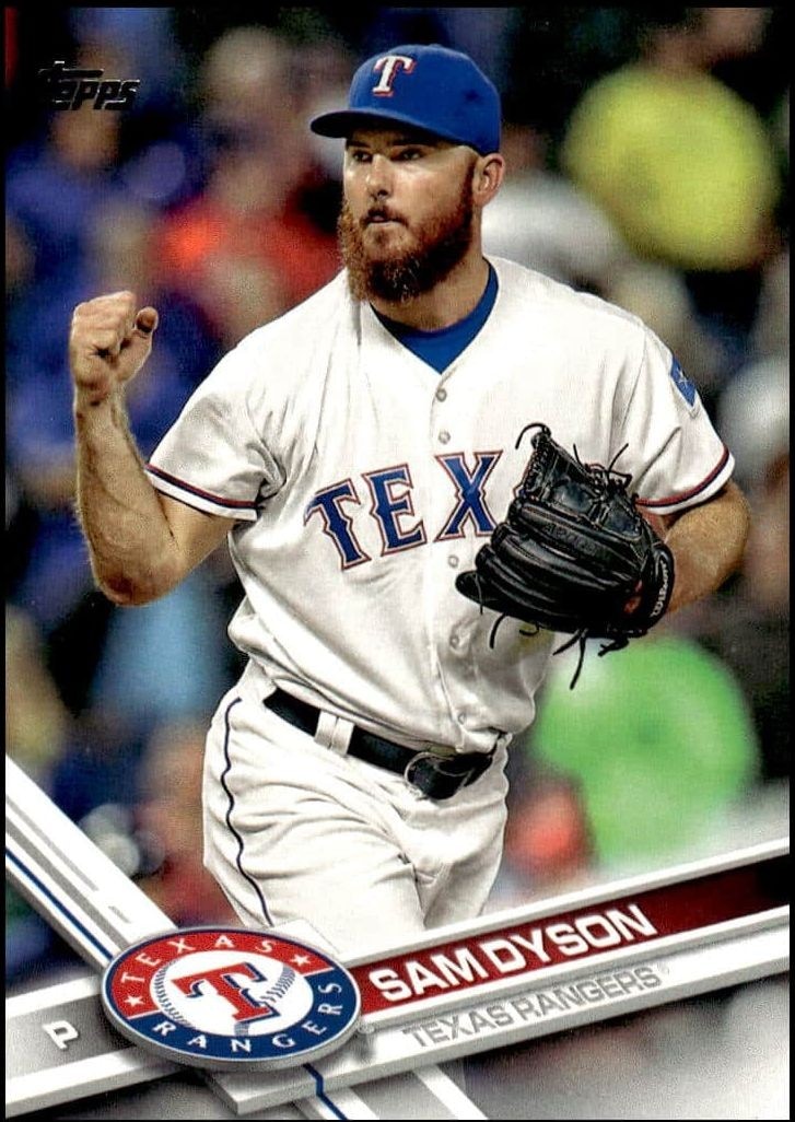 2017 Topps Series 2 Sam Dyson #620 trading card