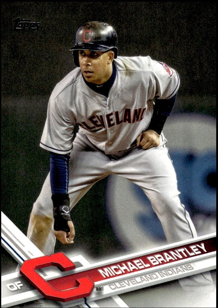 2017 Topps Series 2 Michael Brantley #605 trading card