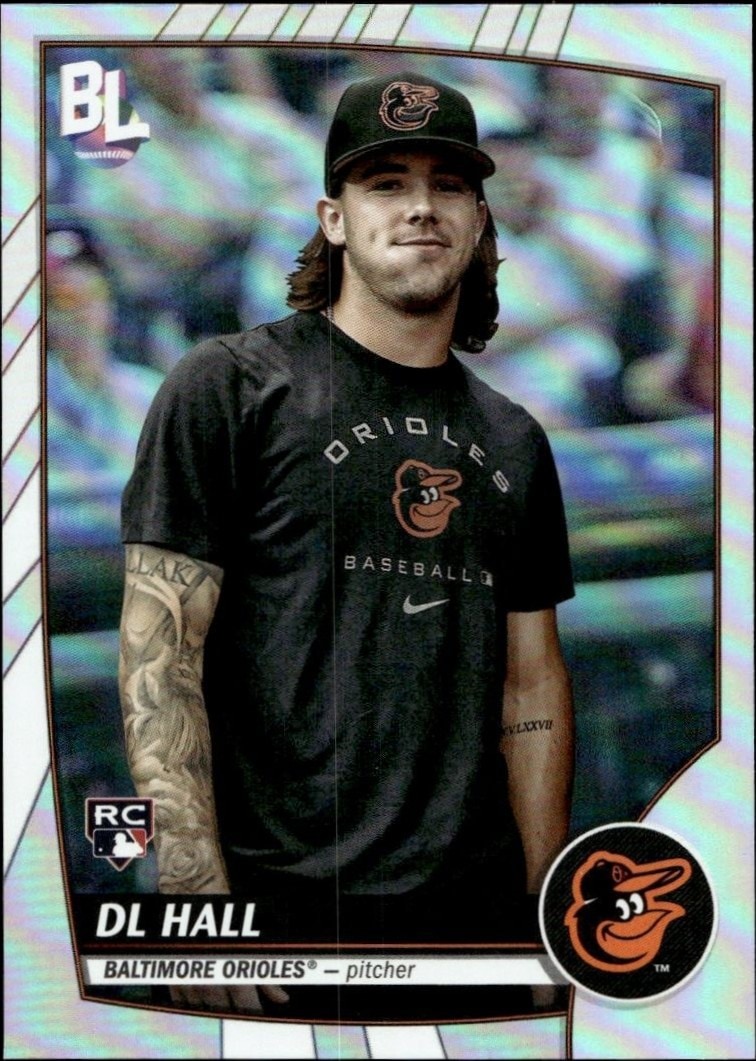 2023 Topps Big League Dj Hall #11 trading card