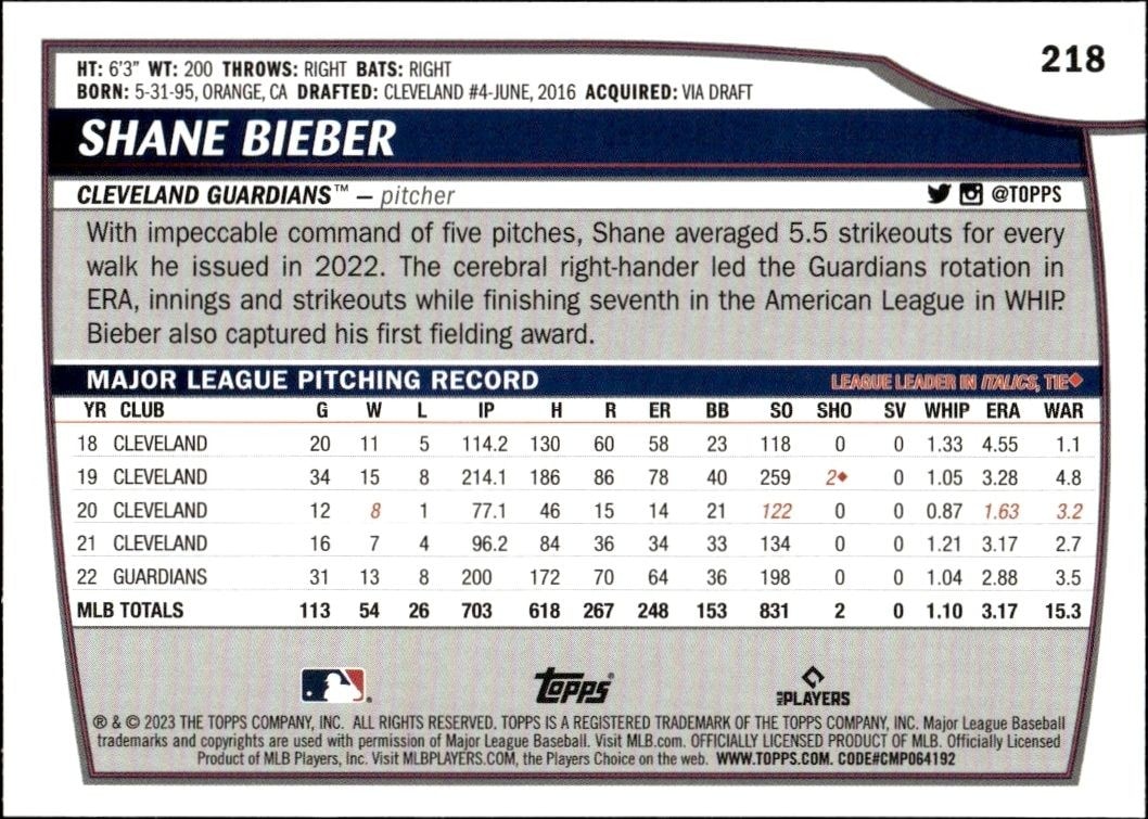 2023 Topps Big League Charlie Blackmon #128 baseball trading card back