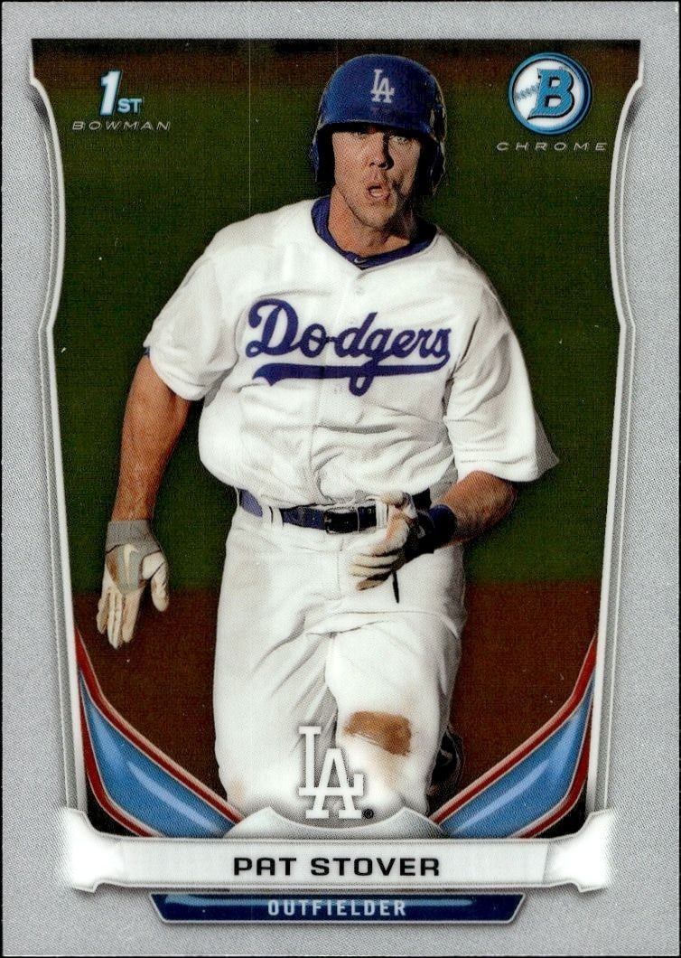 2014 Bowman Chrome Pat Stover #BCP95 trading card