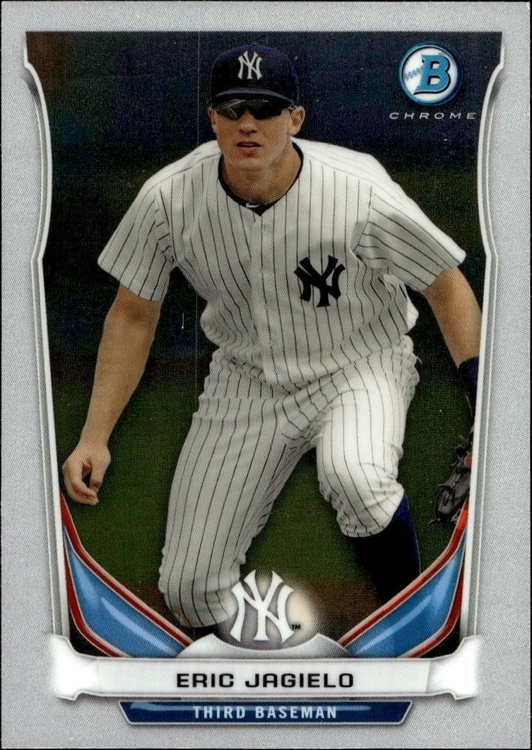 2014 Bowman Chrome Eric Jagielo #BCP9 trading card