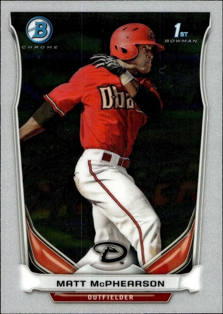 2014 Bowman Chrome Matt McPhearson #BCP55 trading card