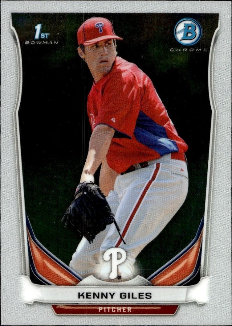 2014 Bowman Chrome Kenny Giles #BCP99 trading card