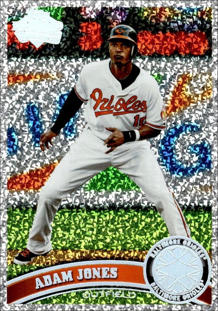 2011 Topps Adam Jones #396 trading card