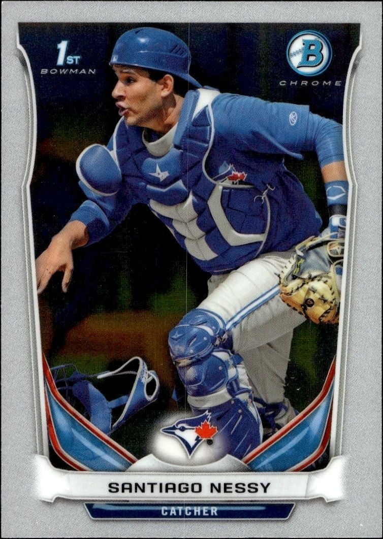 2014 Bowman Chrome Santiago Nessy #BCP88 trading card
