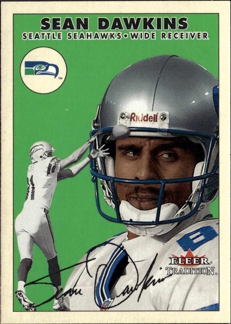 2000 Fleer Tradition Glossy Sean Dawkins #253 trading card