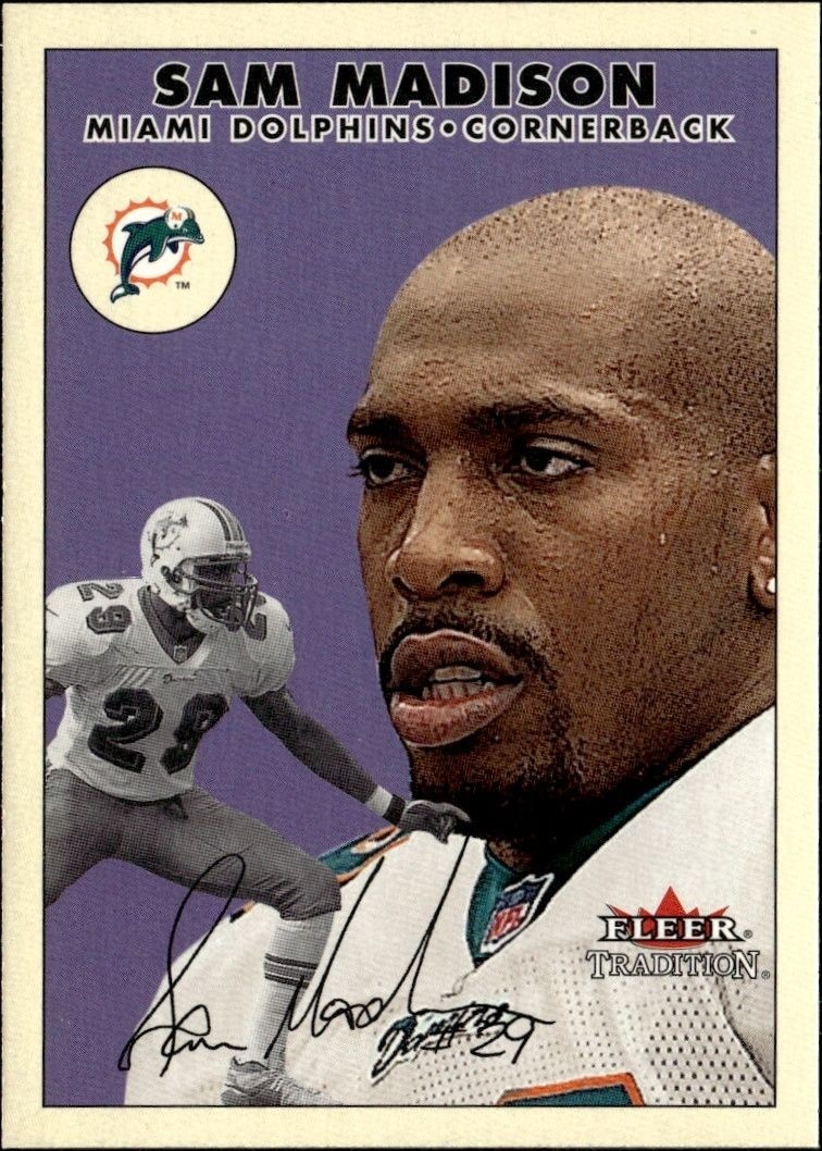2000 Fleer Tradition Glossy Sam Madison #190 trading card