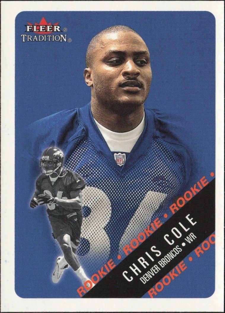 2000 Fleer Tradition Glossy Chris Cole #313 trading card