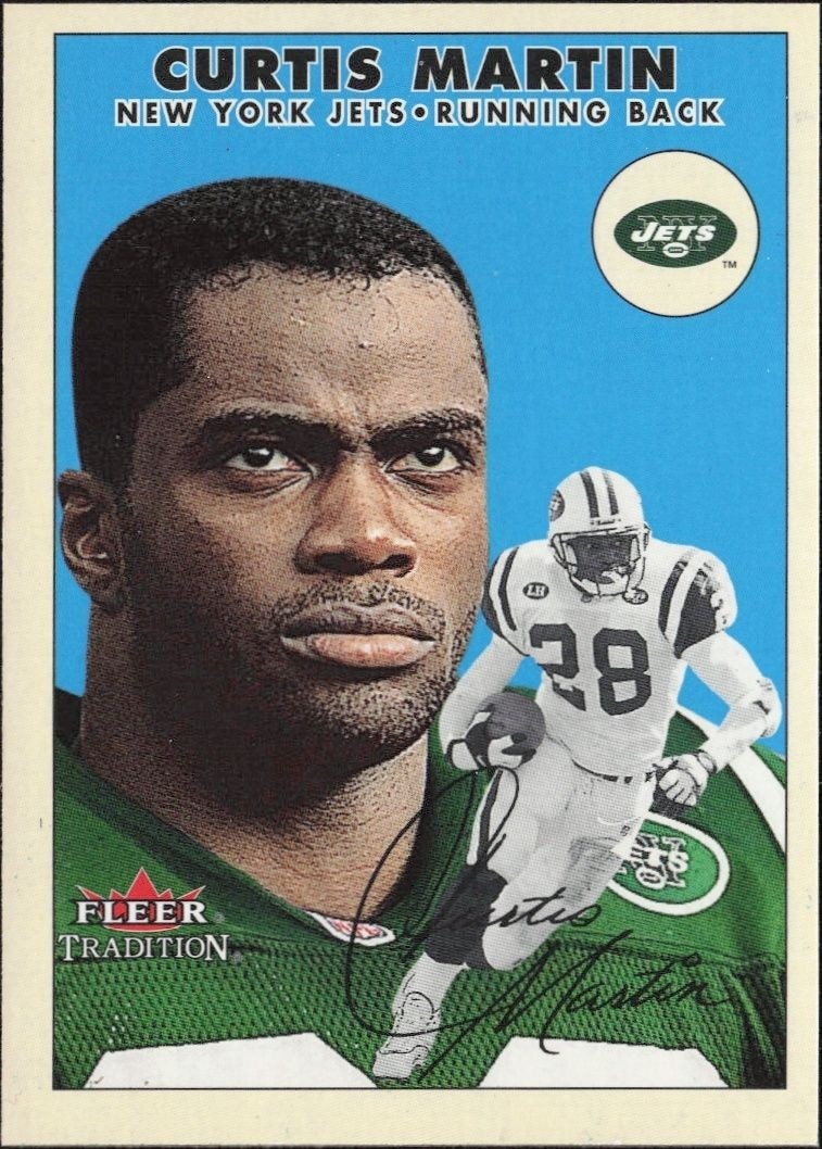 2000 Fleer Tradition Glossy Curtis Martin #67 trading card