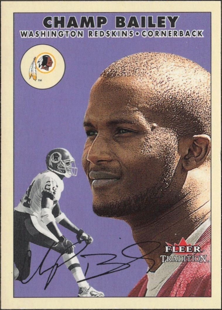 2000 Fleer Tradition Glossy Champ Bailey #149 trading card