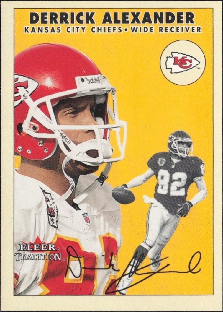 2000 Fleer Tradition Glossy Derrick Alexander #135 trading card