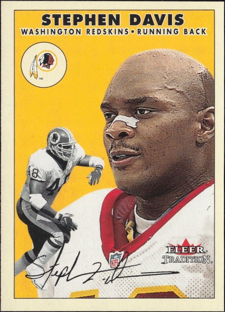 2000 Fleer Tradition Glossy Stephen Davis #61 trading card