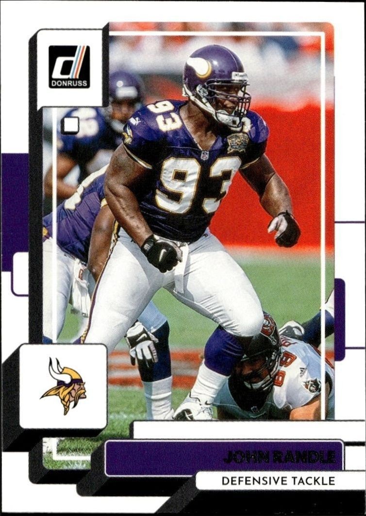2022 Panini Donruss John Randle #105 trading card