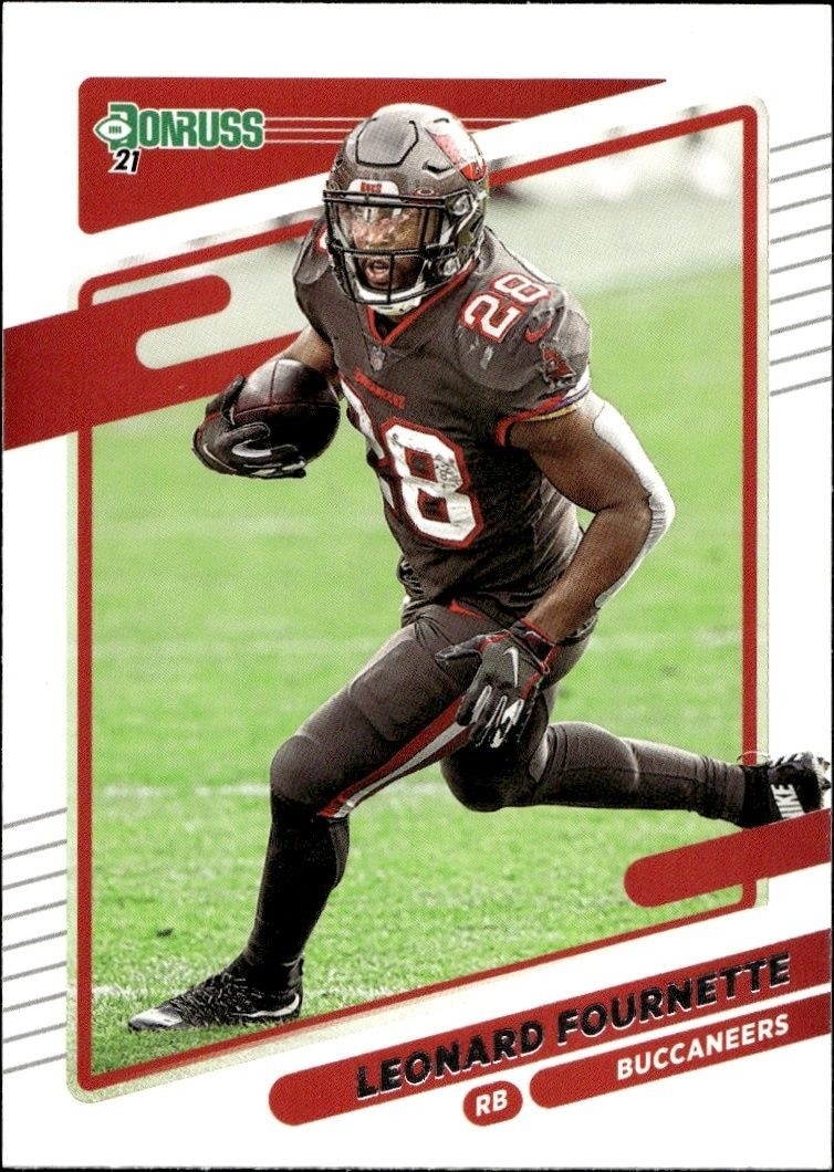 2021 Panini Donruss Leonard Fournette #102 trading card
