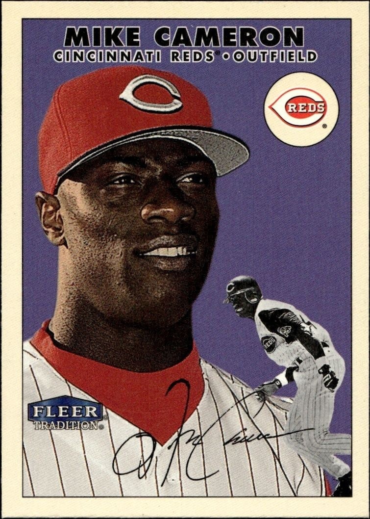 2000 Fleer Tradition Glossy Mike Cameron #58 trading card