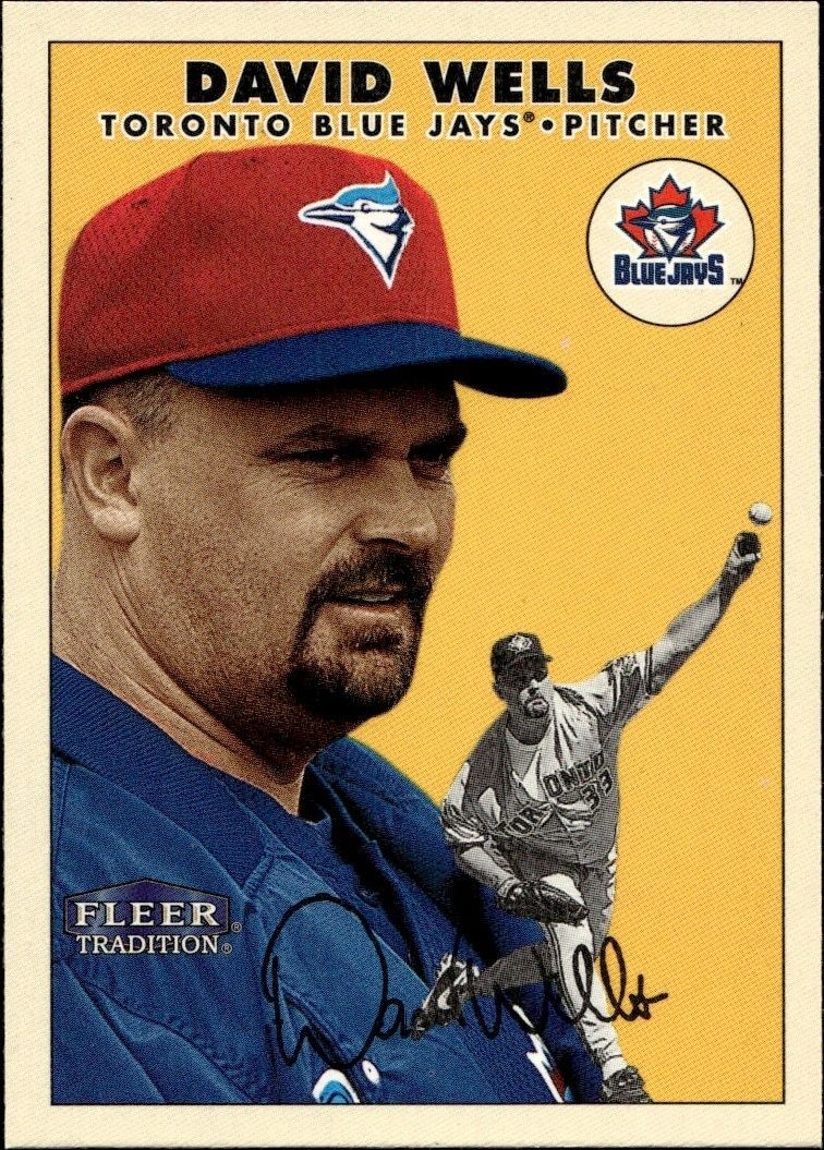 2000 Fleer Tradition Glossy David Wells #229 trading card