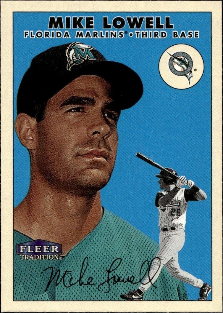2000 Fleer Tradition Glossy Mike Lowell #282 trading card