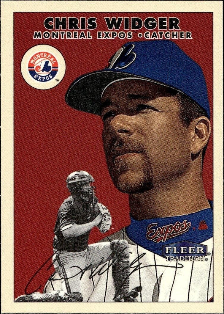 2000 Fleer Tradition Glossy Chris Widger #317 trading card