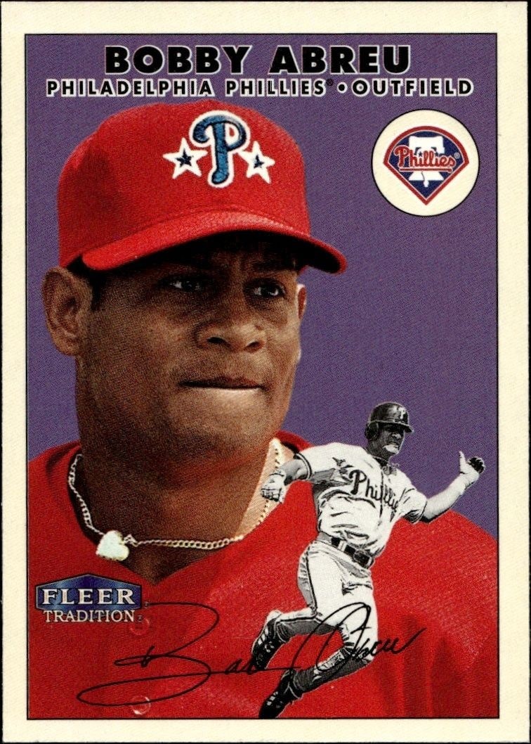 2000 Fleer Tradition Glossy Bobby Abreu #345 trading card
