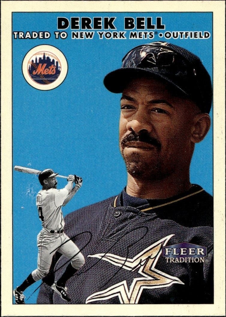 2000 Fleer Tradition Glossy Derek Bell #36 trading card