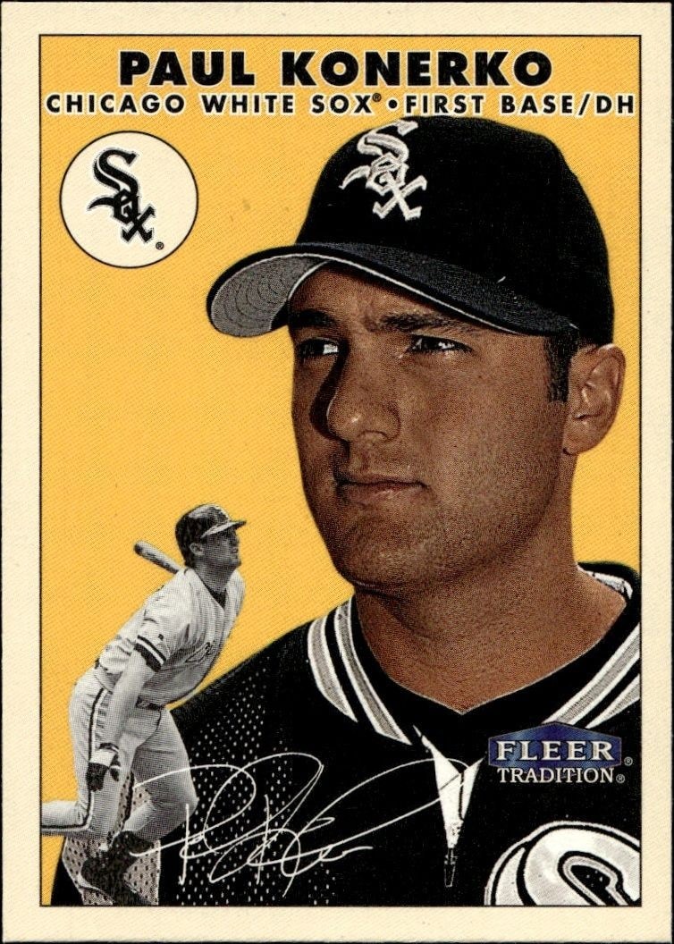 2000 Fleer Tradition Glossy Paul Konerko #143 trading card
