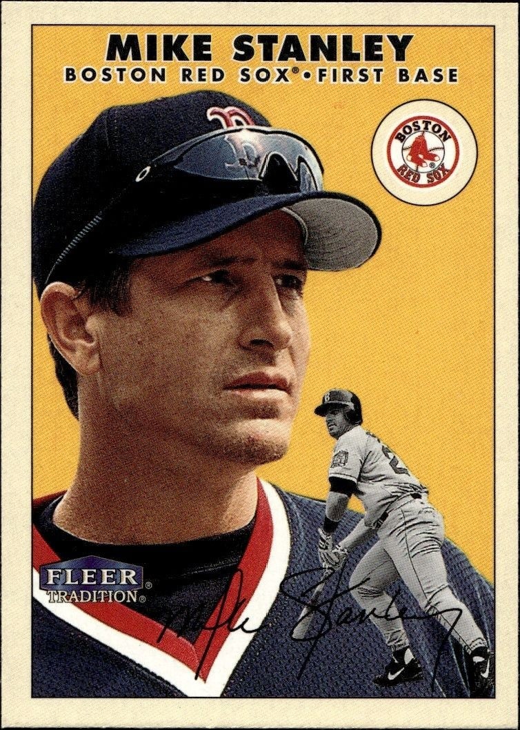 2000 Fleer Tradition Glossy Mike Stanley #73 trading card