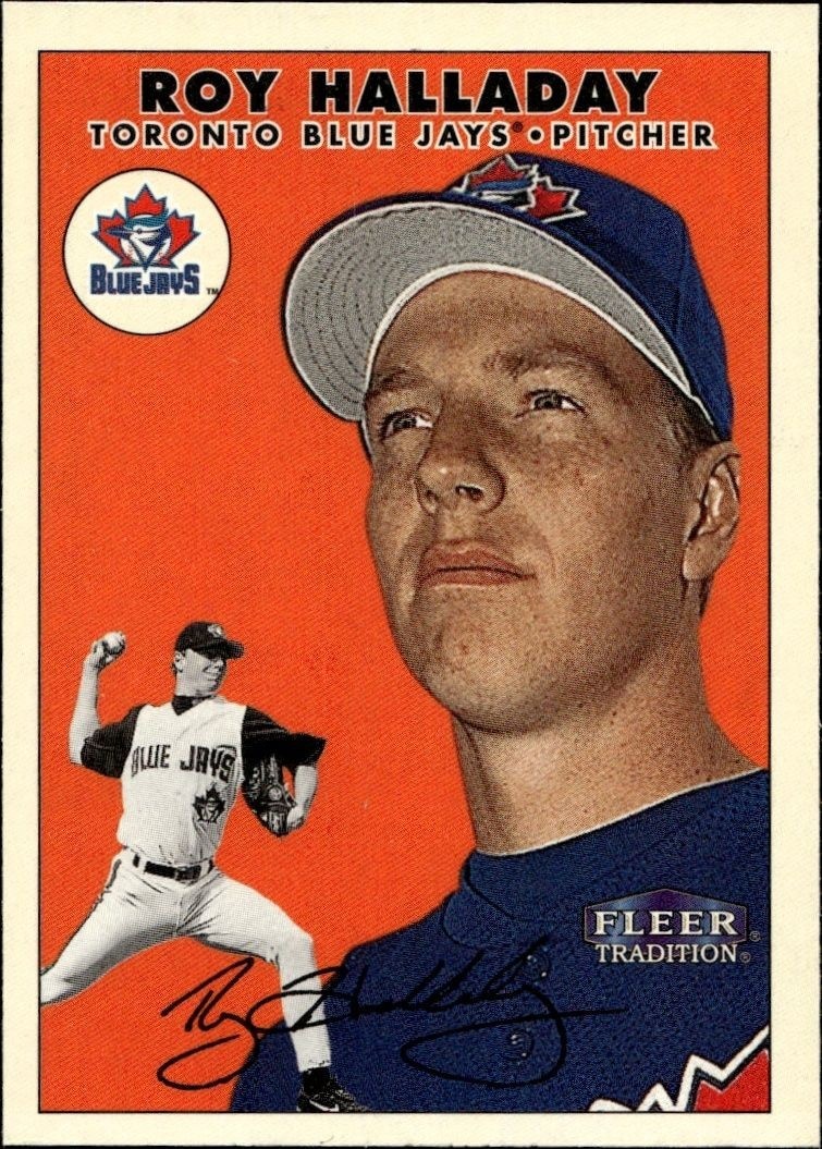 2000 Fleer Tradition Glossy Roy Halladay #27 trading card