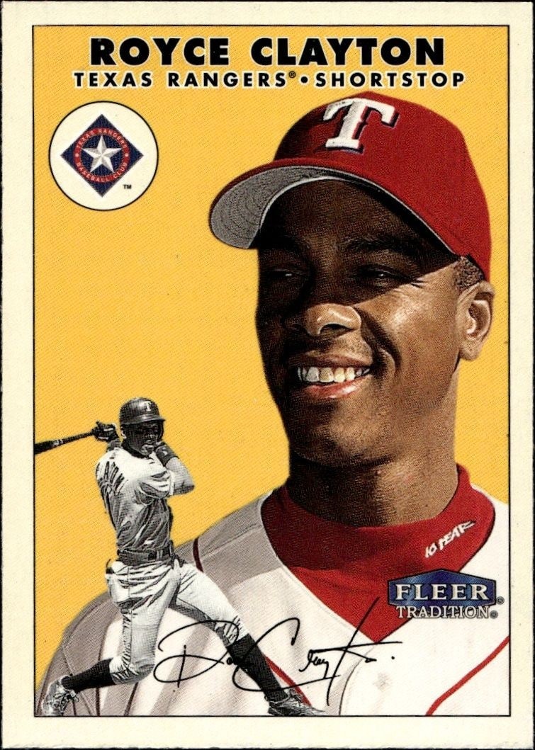 2000 Fleer Tradition Glossy Royce Clayton #348 trading card