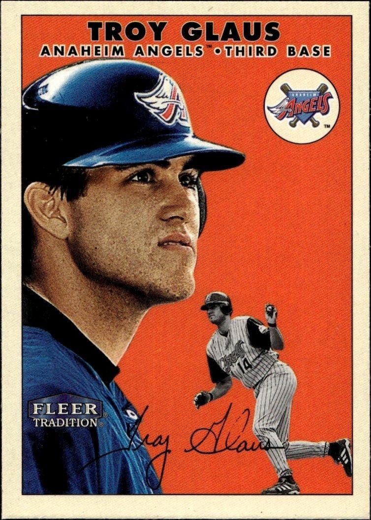 2000 Fleer Tradition Glossy Troy Glaus #371 trading card