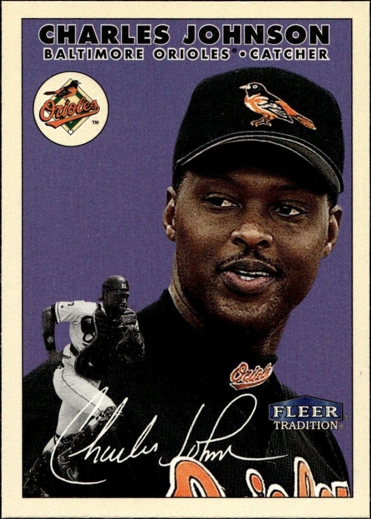2000 Fleer Tradition Glossy Charles Johnson #142 trading card